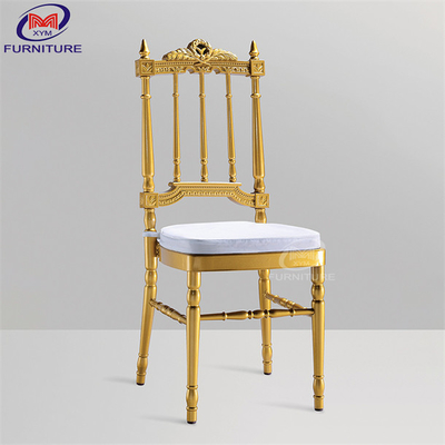 Aluminium-Eisen Elegantes Bankett Chiavari Sitzplätze Hochtemperatur Backfarbe