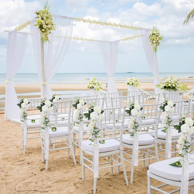 neueste Unternehmensnachrichten über Hochzeit im Freien - Strandhochzeit  1